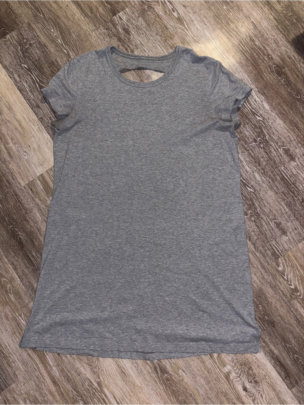 lululemon athletica Gray Short Sleeve Athletic Dress